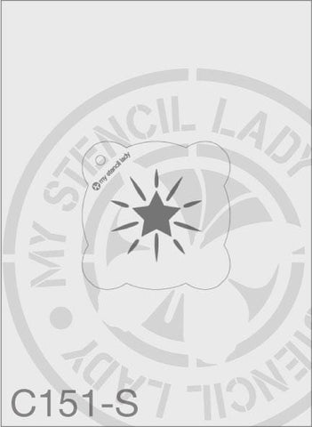 Stencil C151 - My Stencil Lady Australian Made Stencils Mandala Vintage Craft Scrapbooking