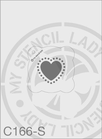 Stencil C166 - My Stencil Lady Australian Made Stencils Mandala Vintage Craft Scrapbooking