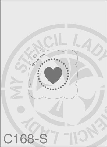 Stencil C168 - My Stencil Lady Australian Made Stencils Mandala Vintage Craft Scrapbooking